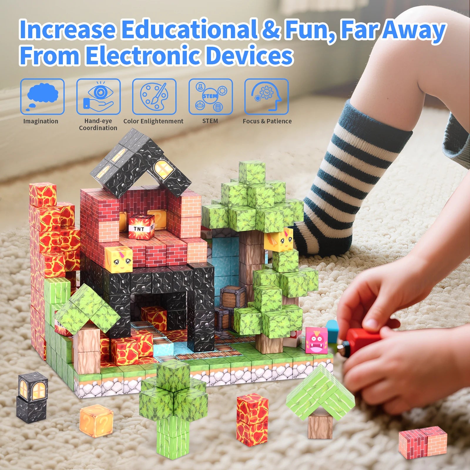 Magnetic Building Block Set