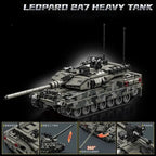 Leopard 2A7 Heavy Tank Building Blocks Set