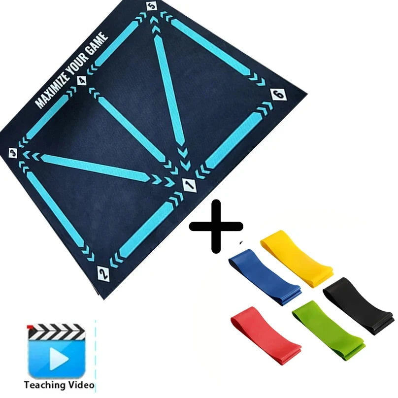 Football Training Mat – Durable Non-Slip Foldable Dribble Mat