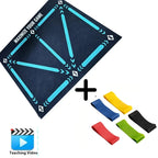 Football Training Mat – Durable Non-Slip Foldable Dribble Mat