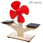 DIY Solar Fan Kit Science & 3D Wooden Puzzle