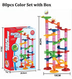 Marble Run Building Blocks Set