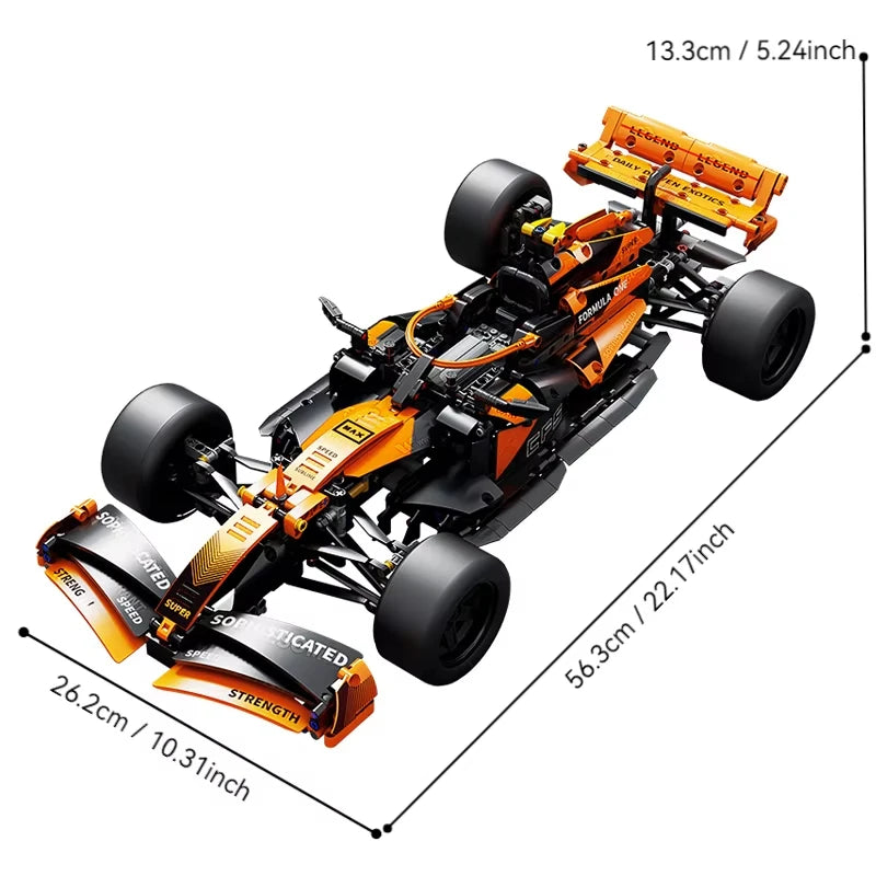 Formula Racing Car Building Blocks