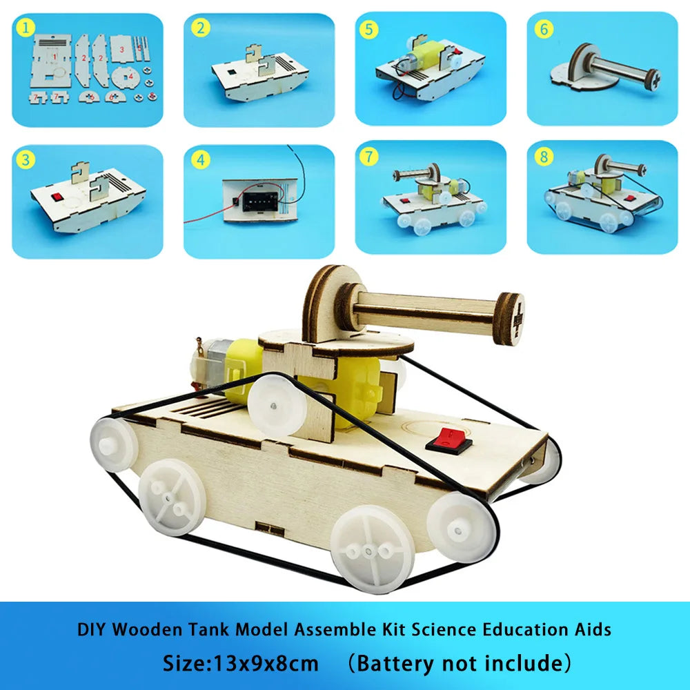 DIY Electric Wind-Powered Car