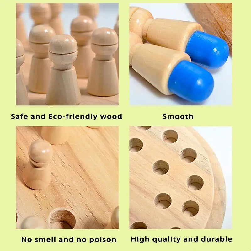Sensory Memory Match Stick Chess Game