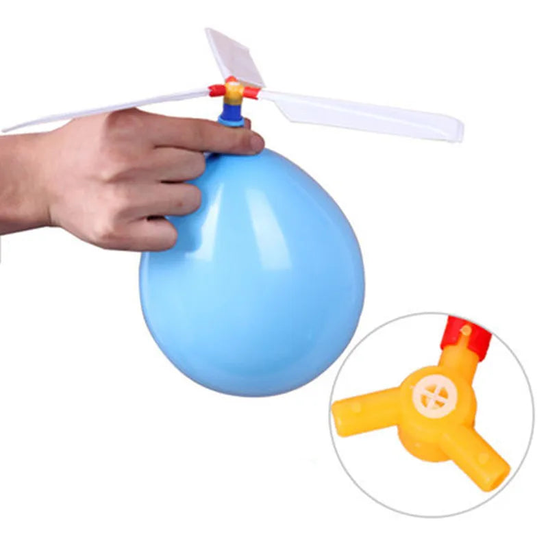 6PCS Air Balloon Helicopter Toy – Fun Outdoor Flying Game for Kids