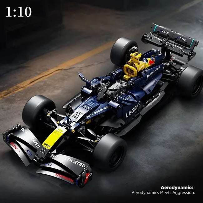 Formula Racing Car Building Blocks Main Image