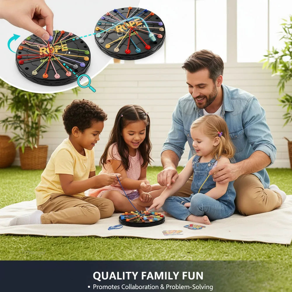 Rope Tangle Puzzle Table Game Set