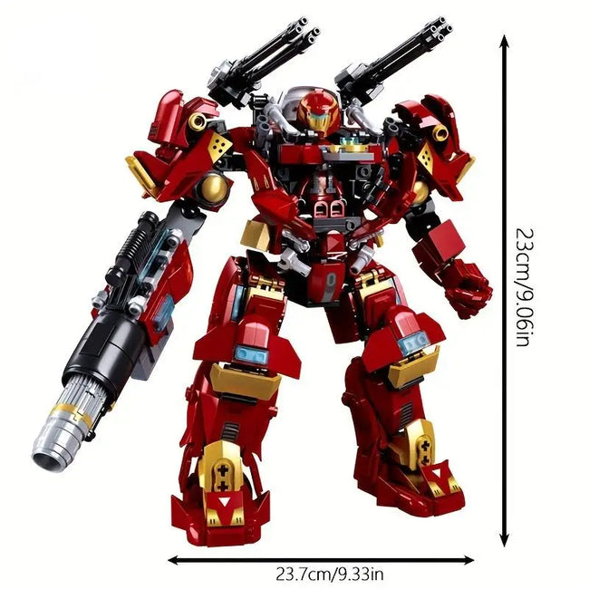 Mecha Robot Building Block Toys- Christmas gift to Learn & Build 588pcs Main Image