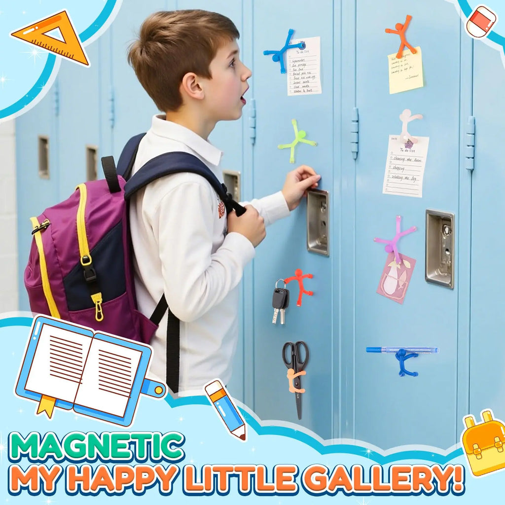 10 Pcs Cute Magnetic People Figures