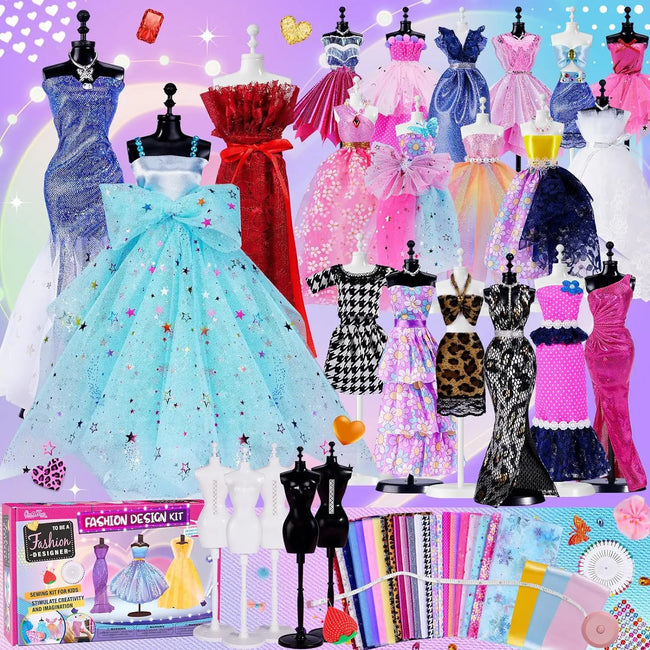 Handmade DIY Princess Formal Dress Set Hover Image