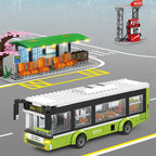 Bus City UK Building Blocks Set