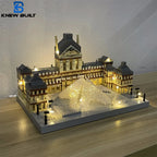 Louvre Model Micro Mini Building Blocks Toy Set