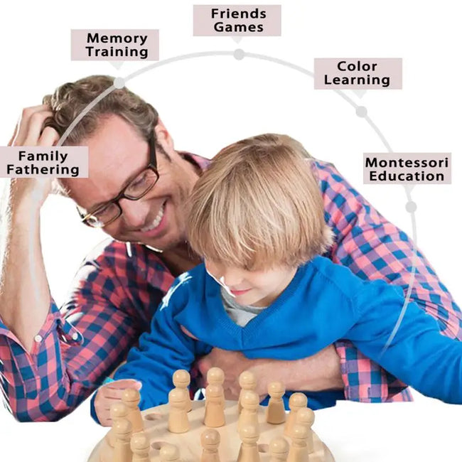 Sensory Memory Match Stick Chess Game Main Image