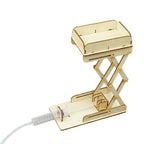 DIY Microscope Excavator Fan Robot Model Kit