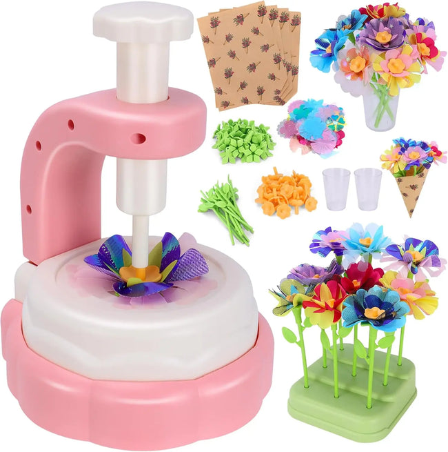 Fabric Flower Bouquets DIY Craft Kit Hover Image