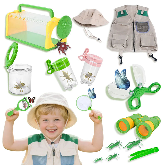 Outdoor Children’s Insect Cage & Exploration Kit Hover Image