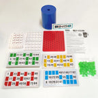 Match Number Color Line Bingo Board Game