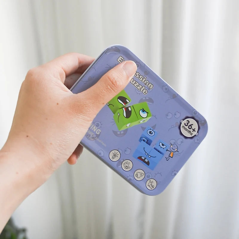 Cube Face Change Building Blocks Board Game