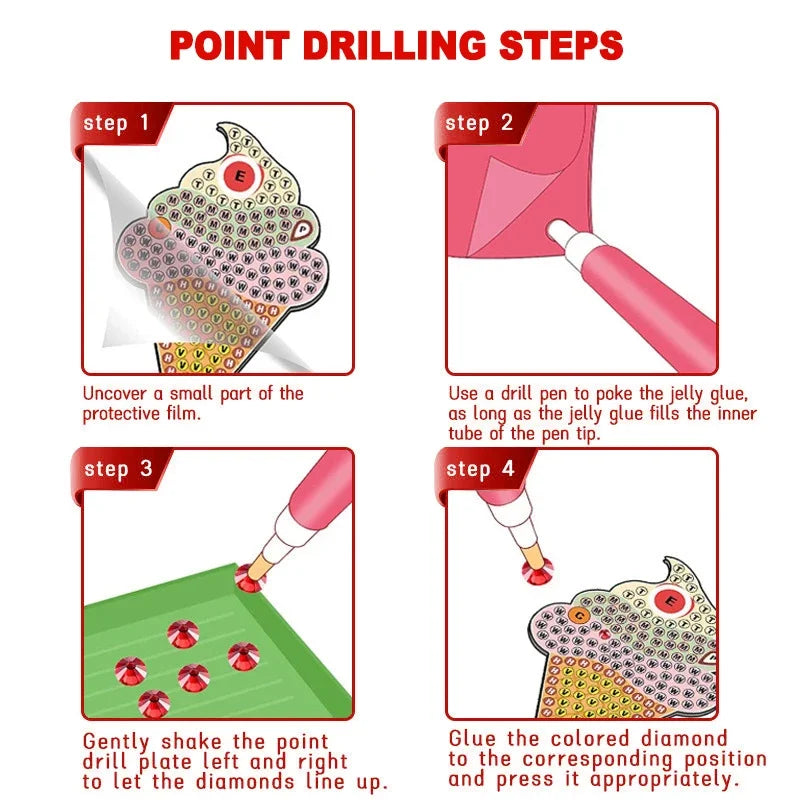 Children’s Cartoon Unicorn Magic Gemstone Diamond Painting Set