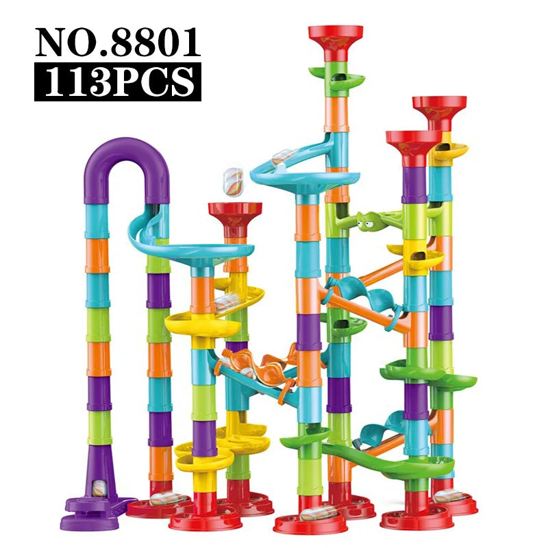 Marble Run Building Blocks Set