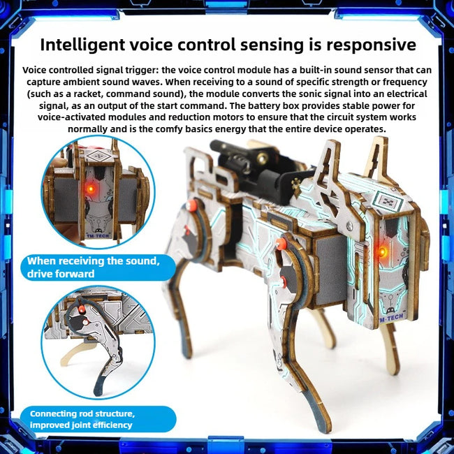 Voice-Control Mechanical Dog Main Image
