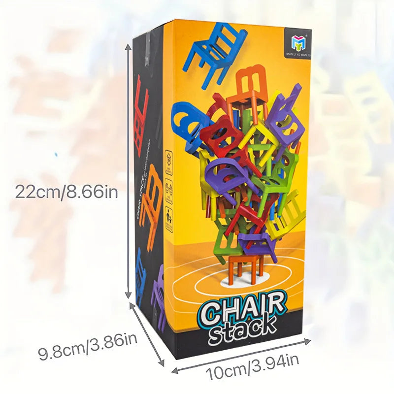 Children’s Puzzle Stacking Chair Game
