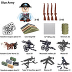 Military Building Block Character – World War II Soldier Mini Doll
