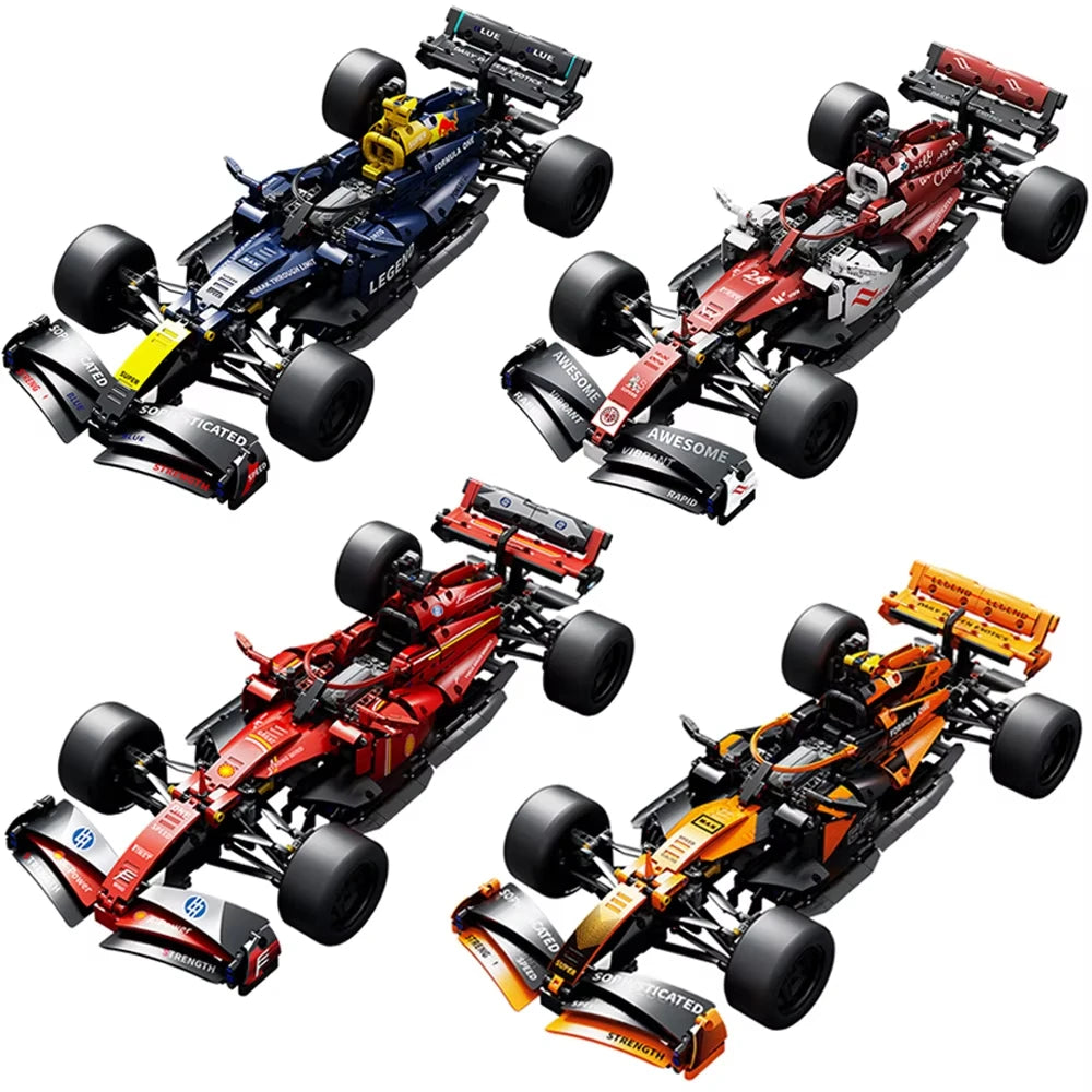 Formula Racing Car Building Blocks