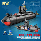 Nuclear Submarine Building Blocks Kit
