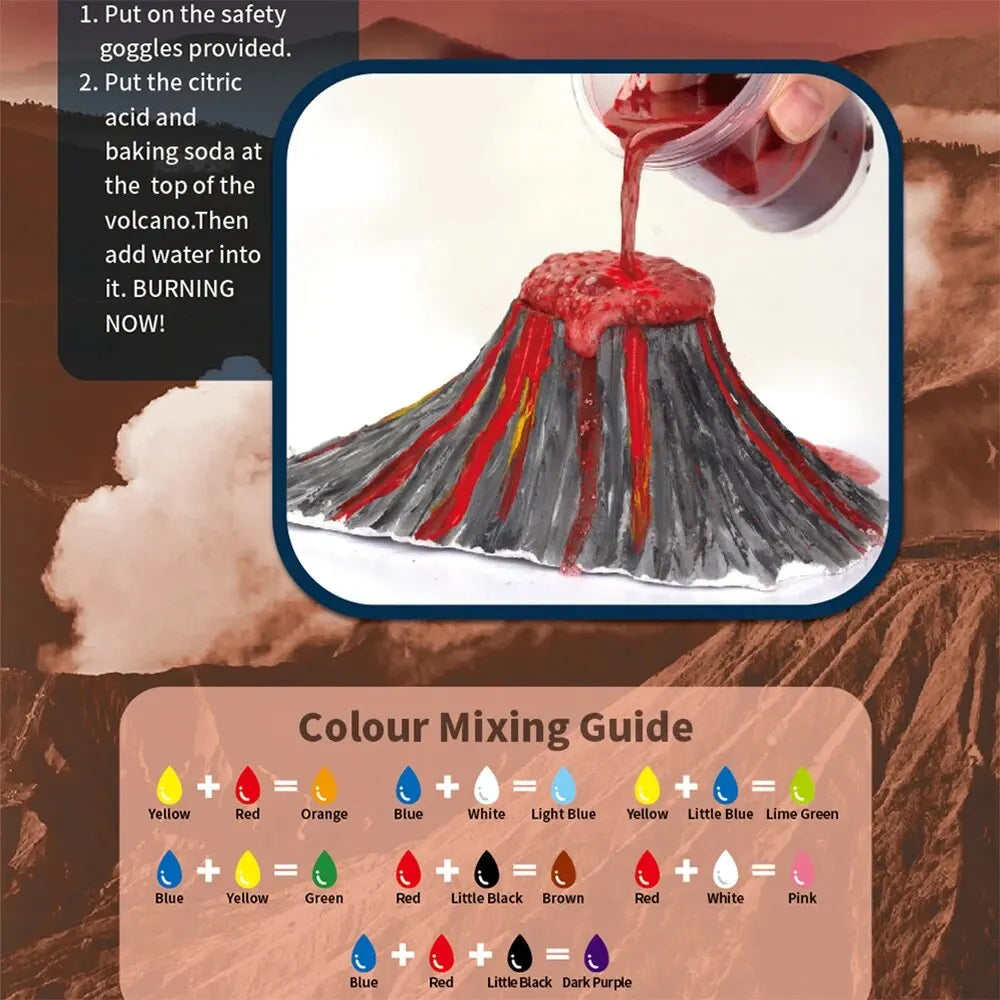 Volcano Eruption Experiment Kit