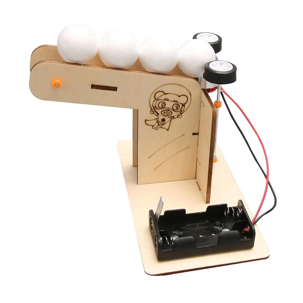 Electric Ball Pitching Machine DIY STEM Kit