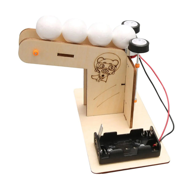 Electric Ball Pitching Machine DIY STEM Kit Main Image
