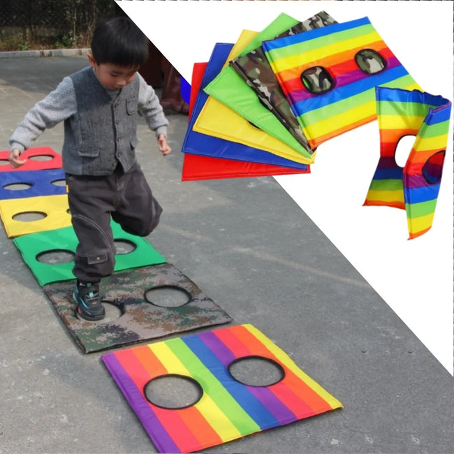 Kindergarten Springboard Outdoor Multiplayer Sports Prop – Jumping Foam Pad Game Board Hover Image