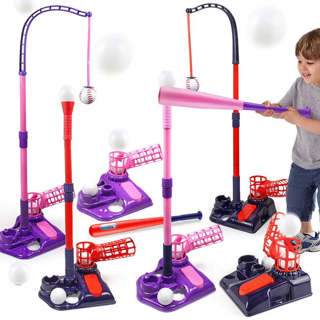 3-in-1 TEE Baseball Set – Outdoor Sports & Baseball Training Toy Hover Image