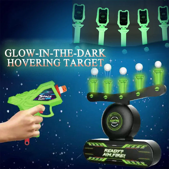 Tactical Luminous Electric Floating Dart Board – Kids Airsoft Shooting Game Main Image