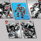 Superheroes Building Blocks Robot Model Set