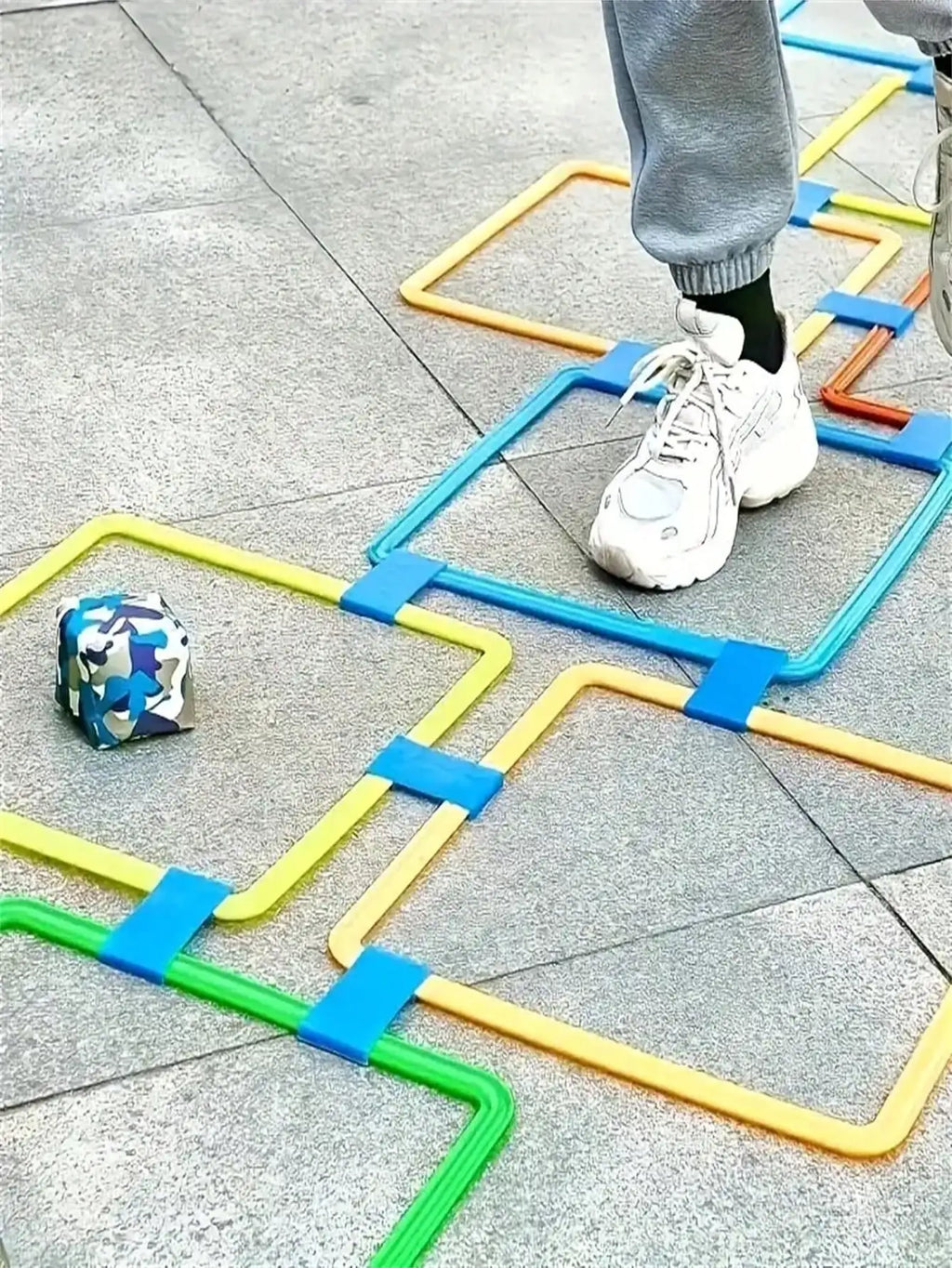 10pcs Durable PP Plastic Agility Training Set