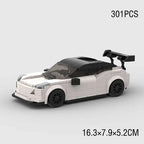 Electric Vehicle Model Car Bricks Set
