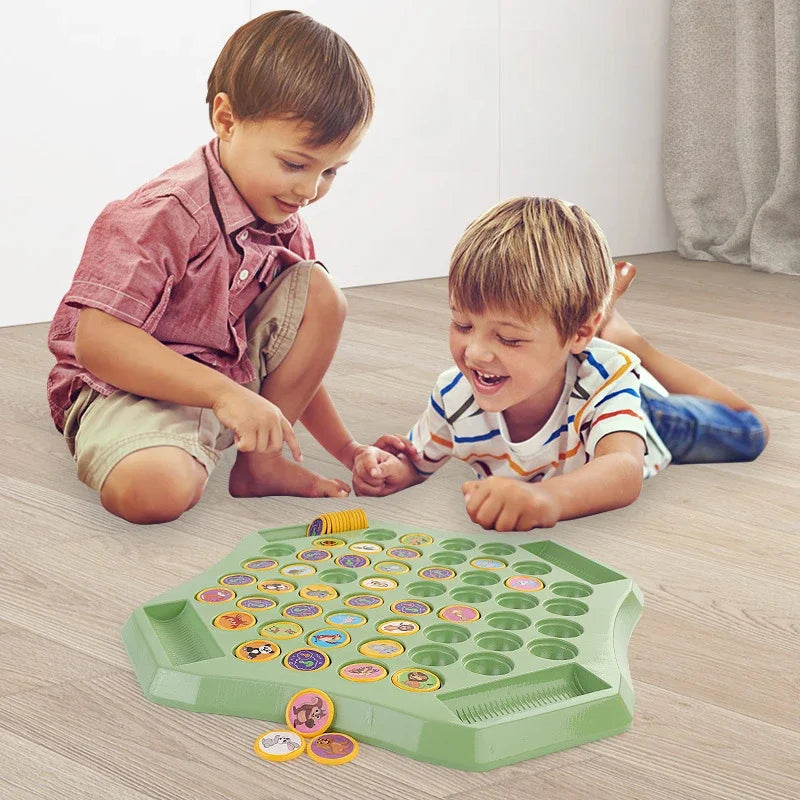 Animal & Fruit Flip Chess Board Game