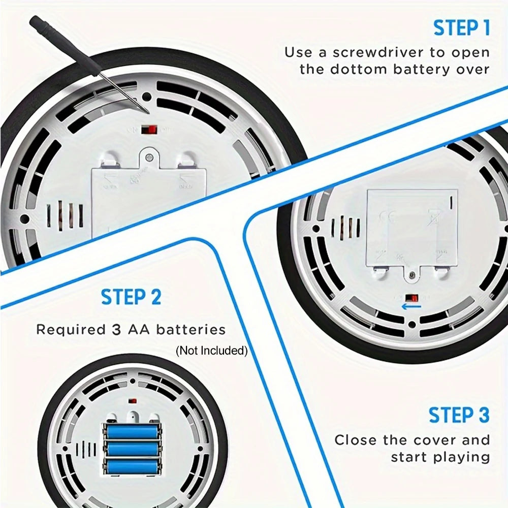 7″ Hover Soccer Ball – Electric Floating Football with LED & Music