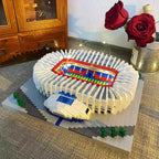Barcelona Soccer Stadium Micro Blocks Building Set