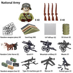 Military Building Block Character – World War II Soldier Mini Doll
