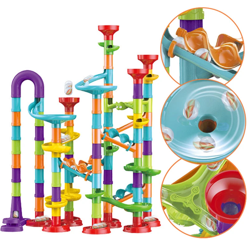 Marble Run Building Blocks Set