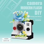 Creative Camera & Flowers Building Blocks DIY Kit