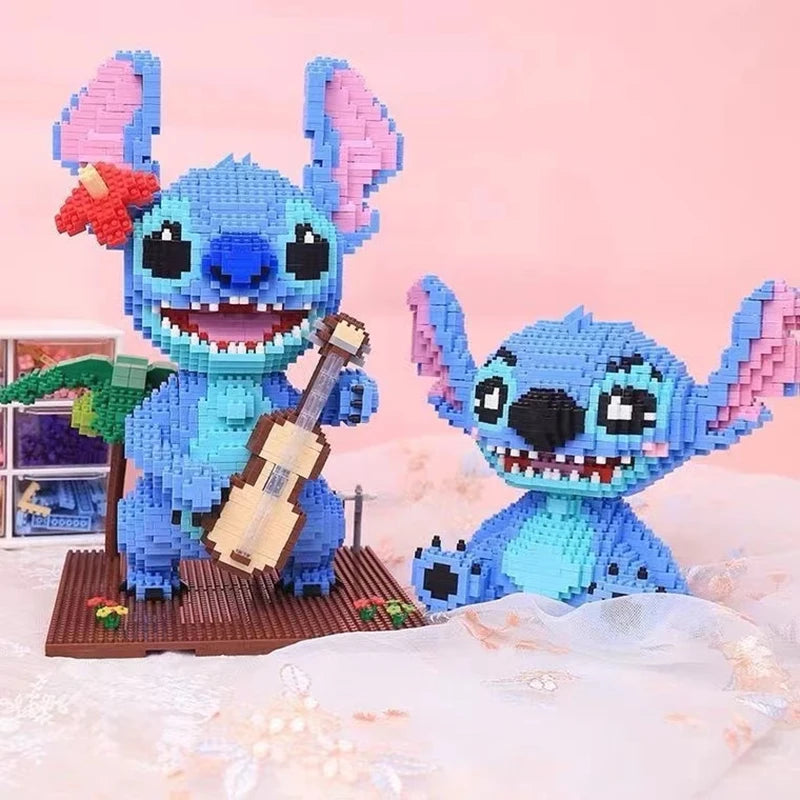 Diamond Micro-Particle Building Blocks – Stitch Guitar Book Model