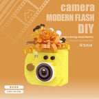 Creative Camera & Flowers Building Blocks DIY Kit