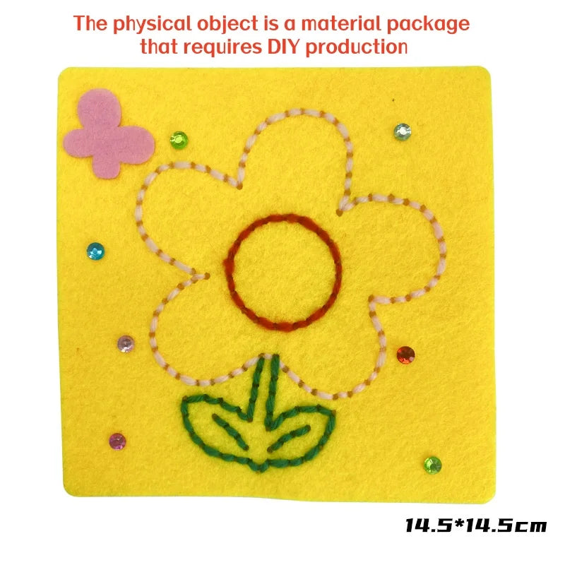 DIY Embroidery Kit for Kids