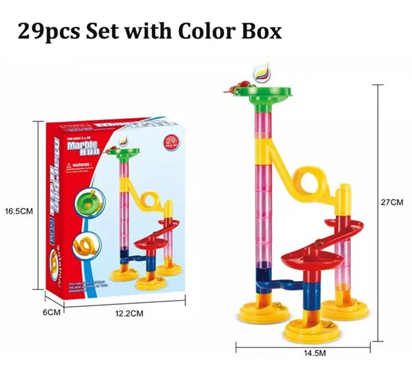 Marble Run Building Blocks Set