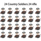 Military Building Block Character – World War II Soldier Mini Doll